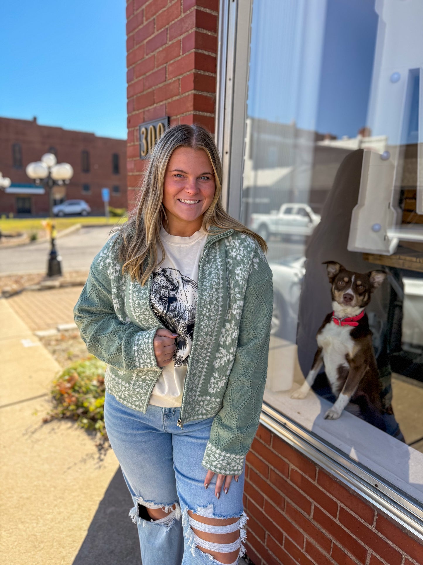 Grandmas Stolen Zip Up