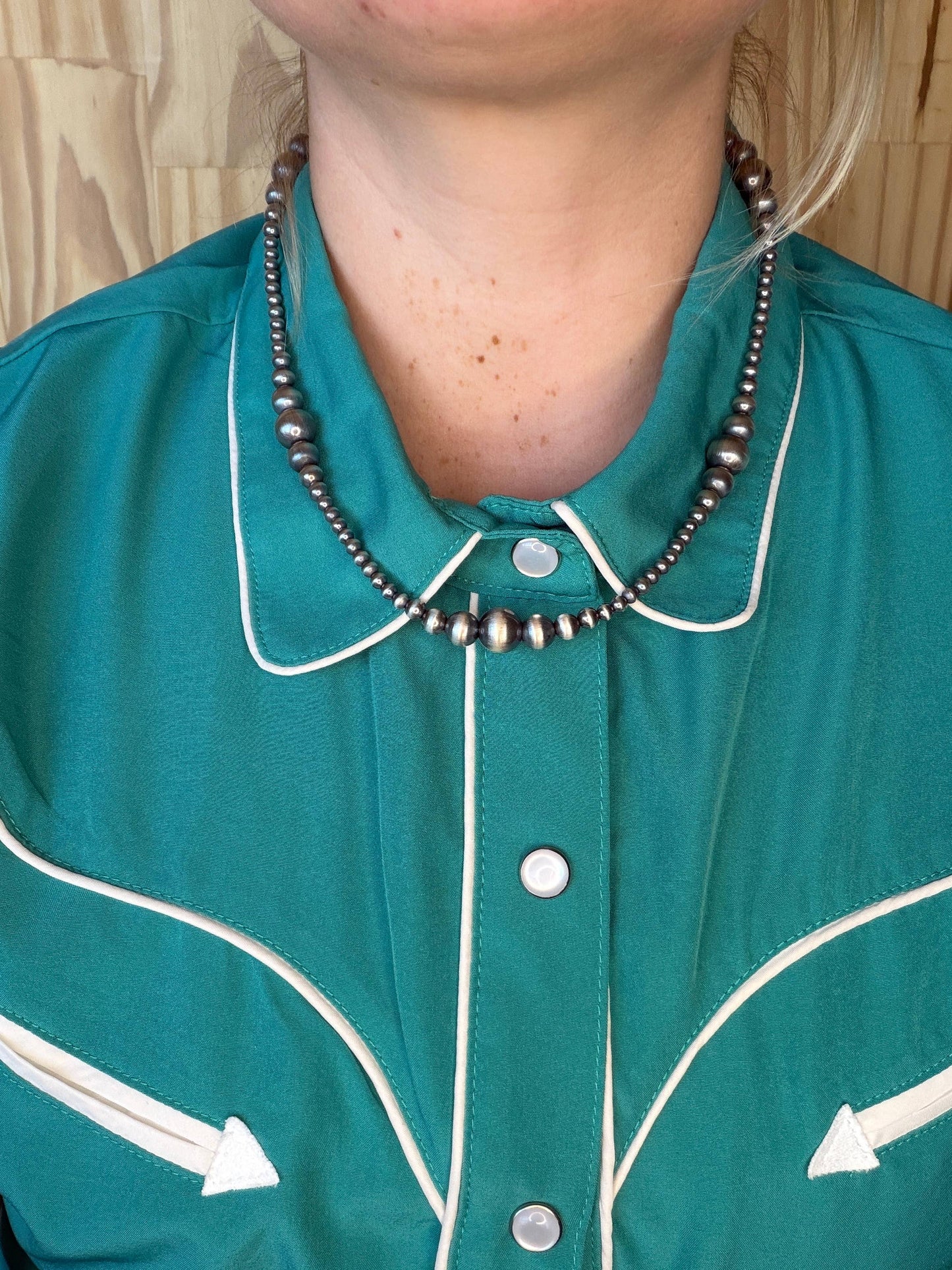 20" Graduated Sterling Pearls