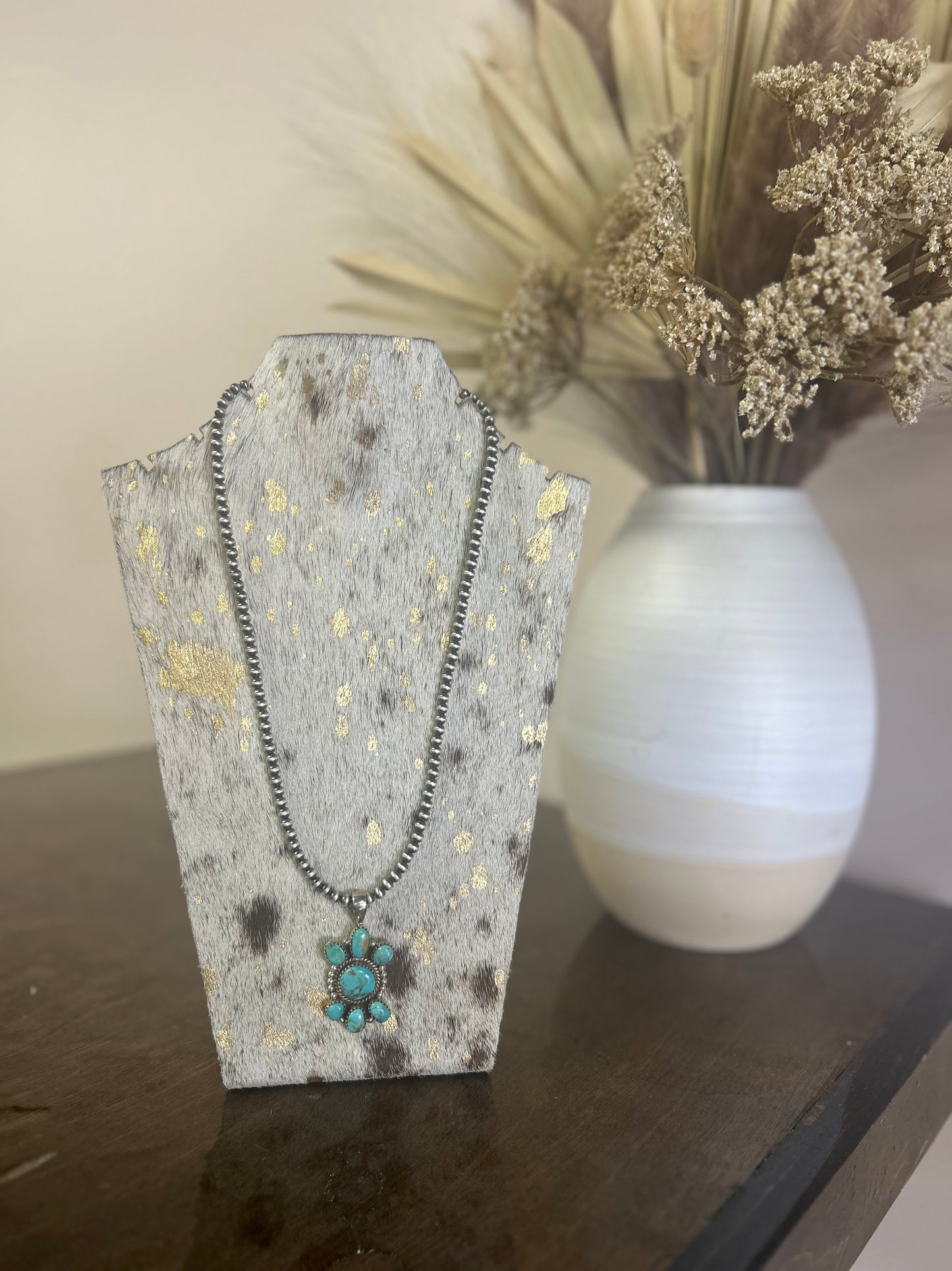 Blossom Kingsman Turquiose Pendant