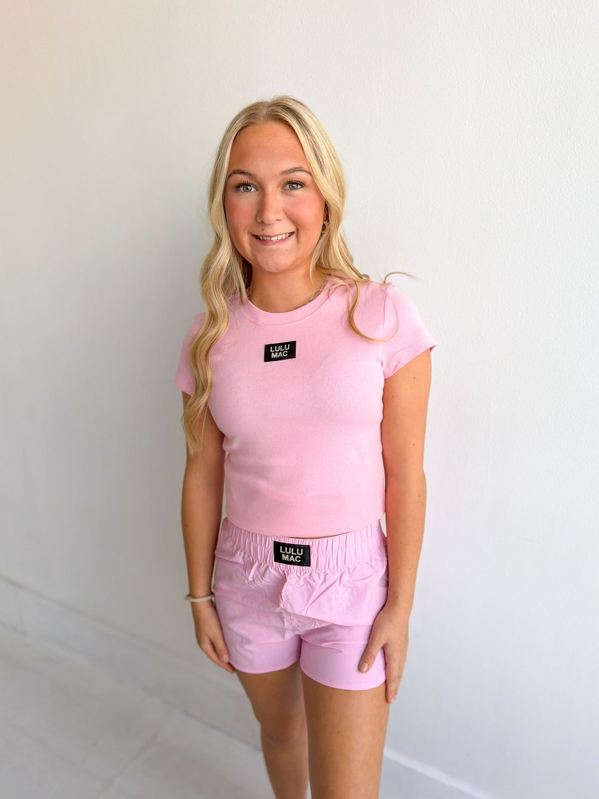 Lulu Mac:OG Short in Light Pink