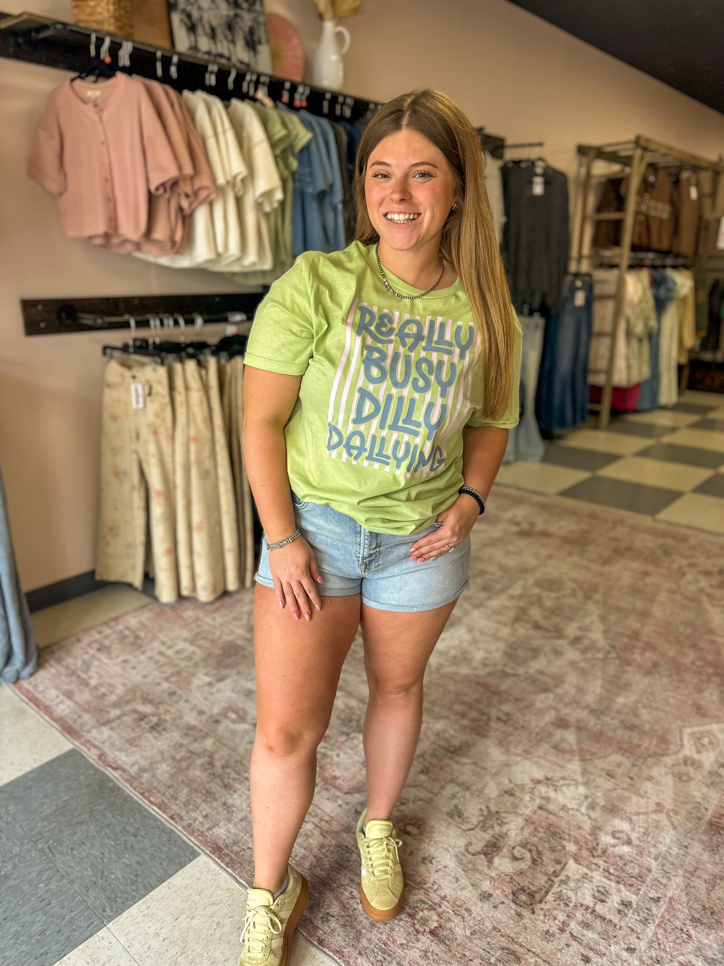 Busy Dilly Dallying Graphic Tee