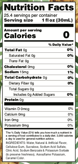 Jordan's Sugar Free Pineapple Syrup