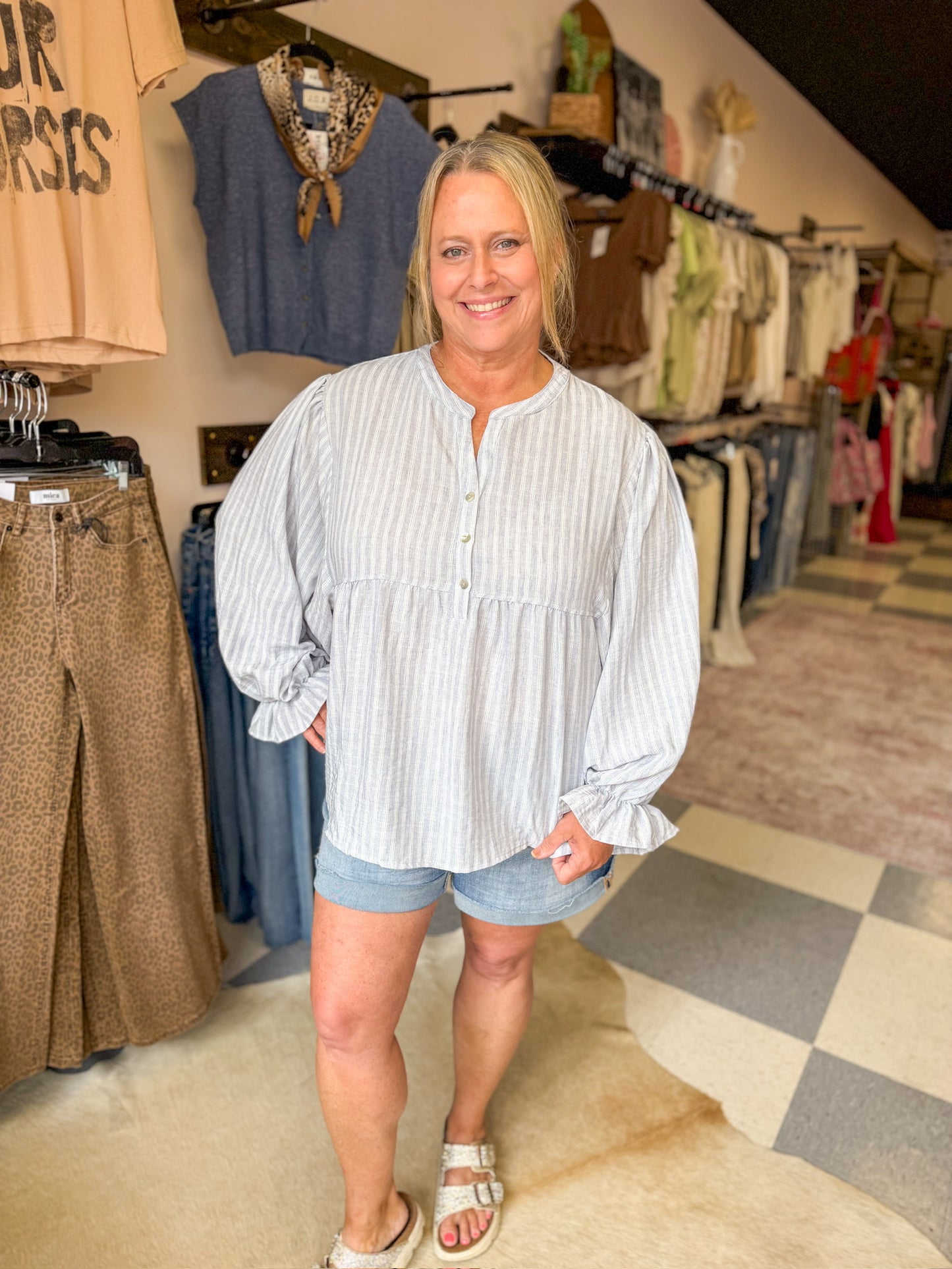 Baylor Lightweight Blouse