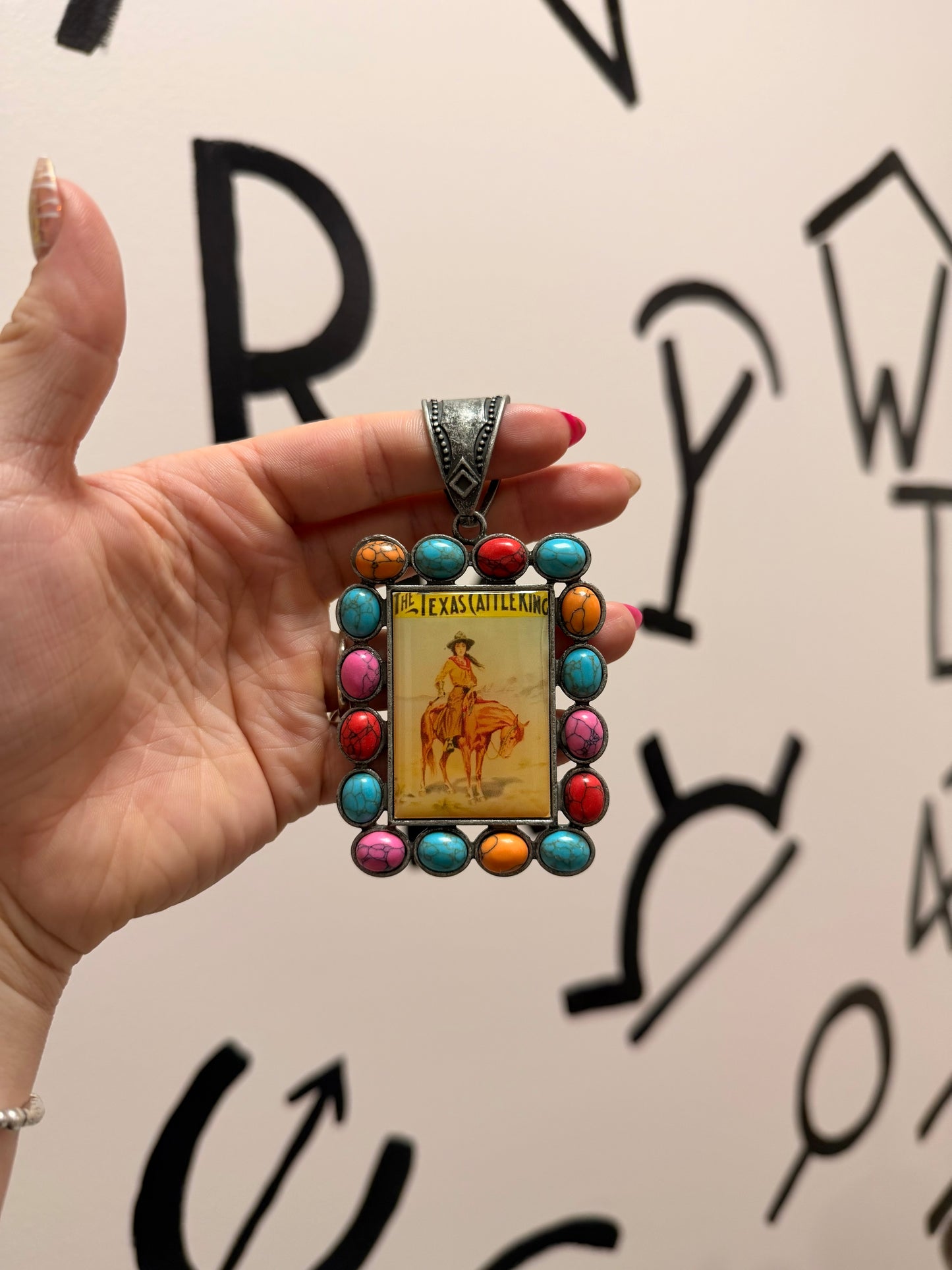 Large Cattle King Pendant