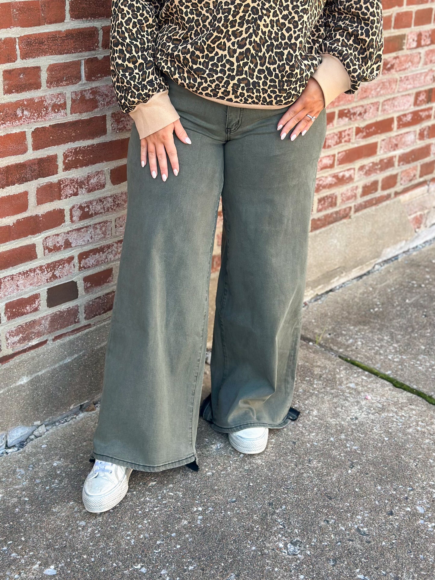 MICA: High Rise Vintage Wash Denim