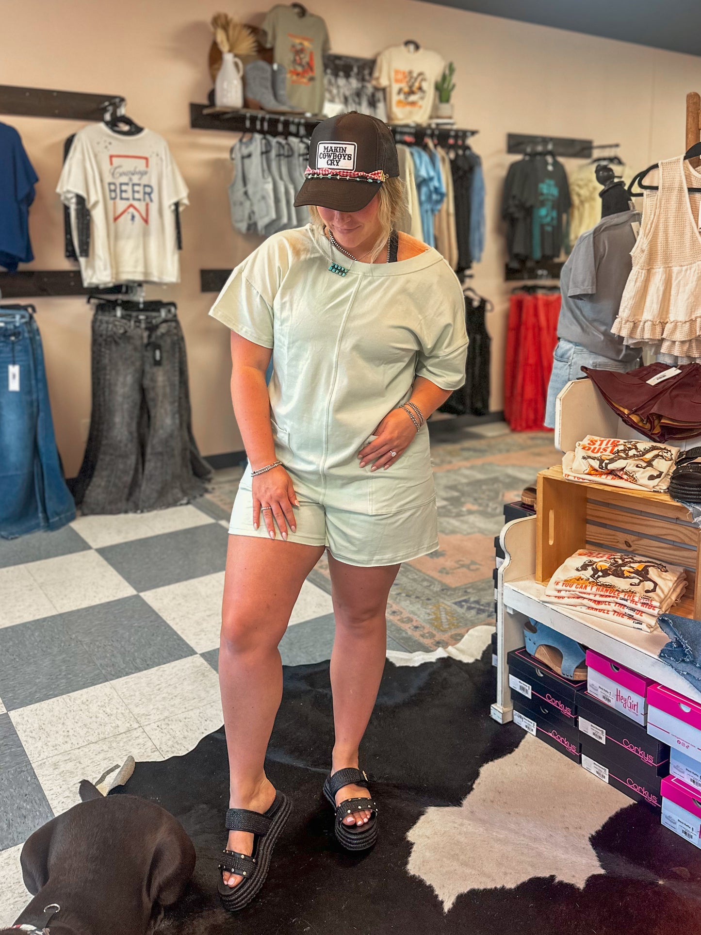Cotton Lycra Summer Tee Romper