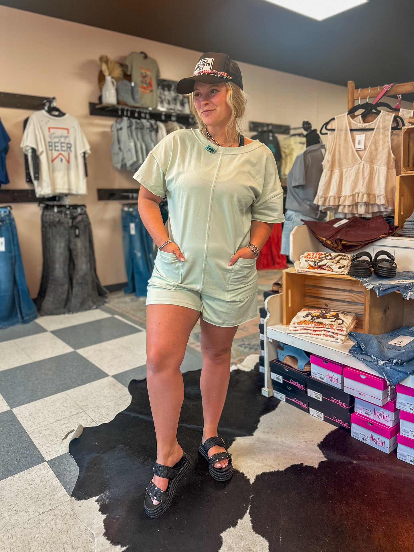 Cotton Lycra Summer Tee Romper