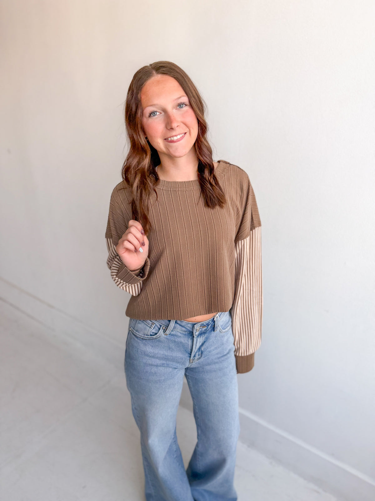 Soft Ribbed Lounge Top
