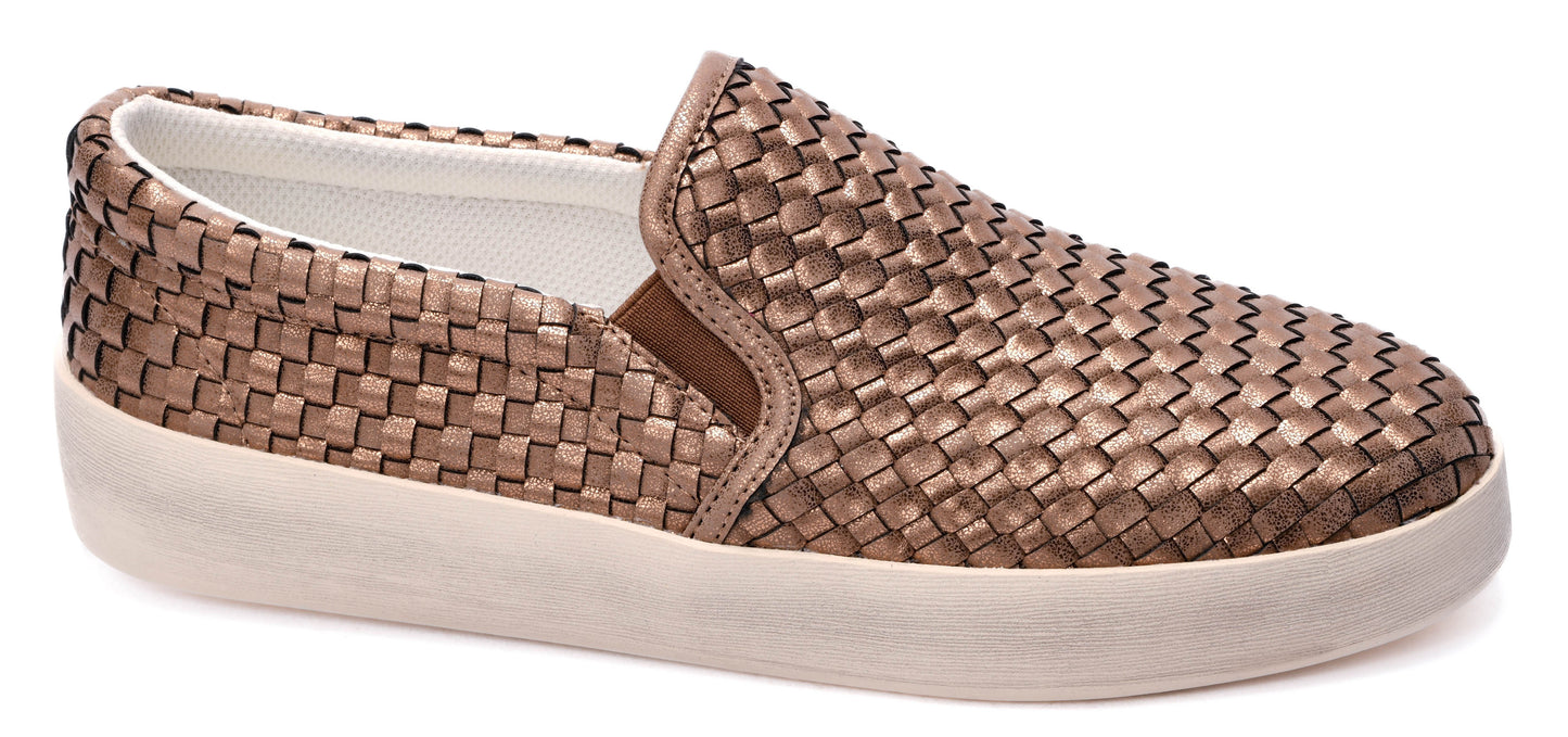 Corkys: I’m Weaving Slip On in Bronze