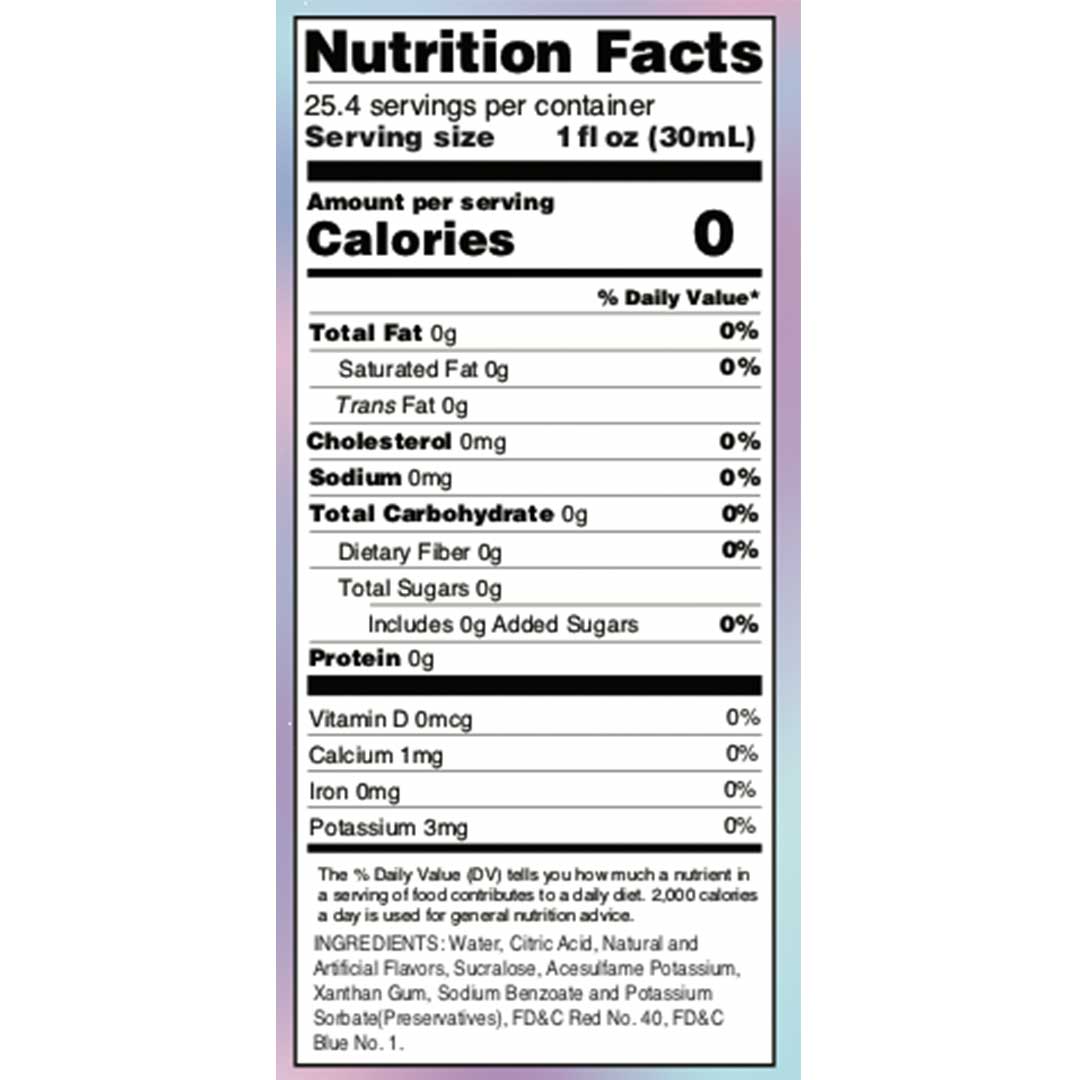Jordan's Sugar Free Unicorn Syrup