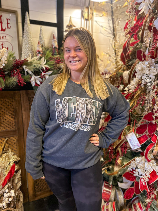 CAMO Christmas Crewneck