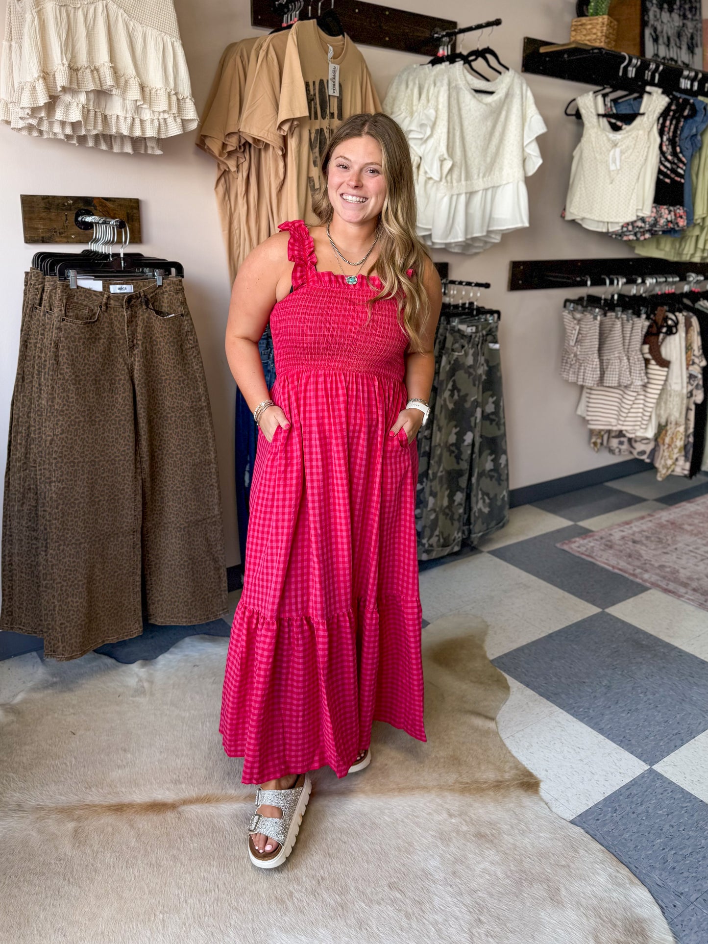 Sadie Gingham Sundress