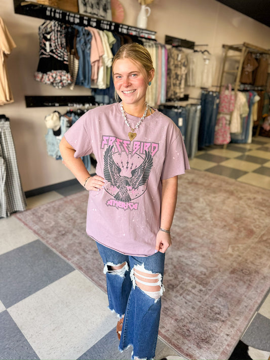 Free Bird Vintage Graphic Tee