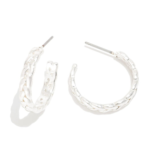 Braided Metal Hoops