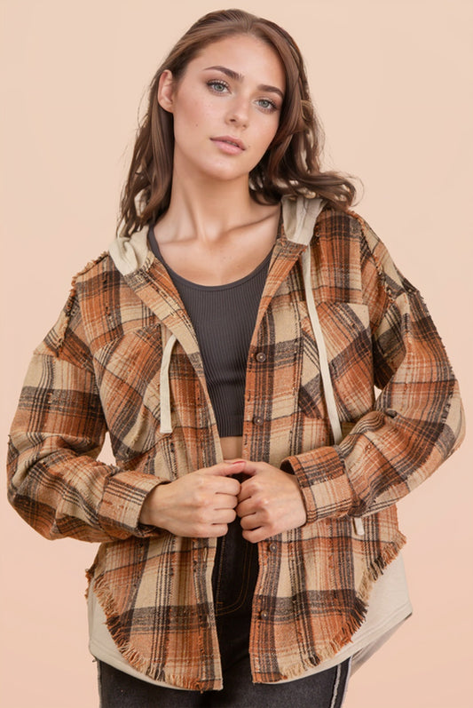 Cozy Season Hooded Flannel