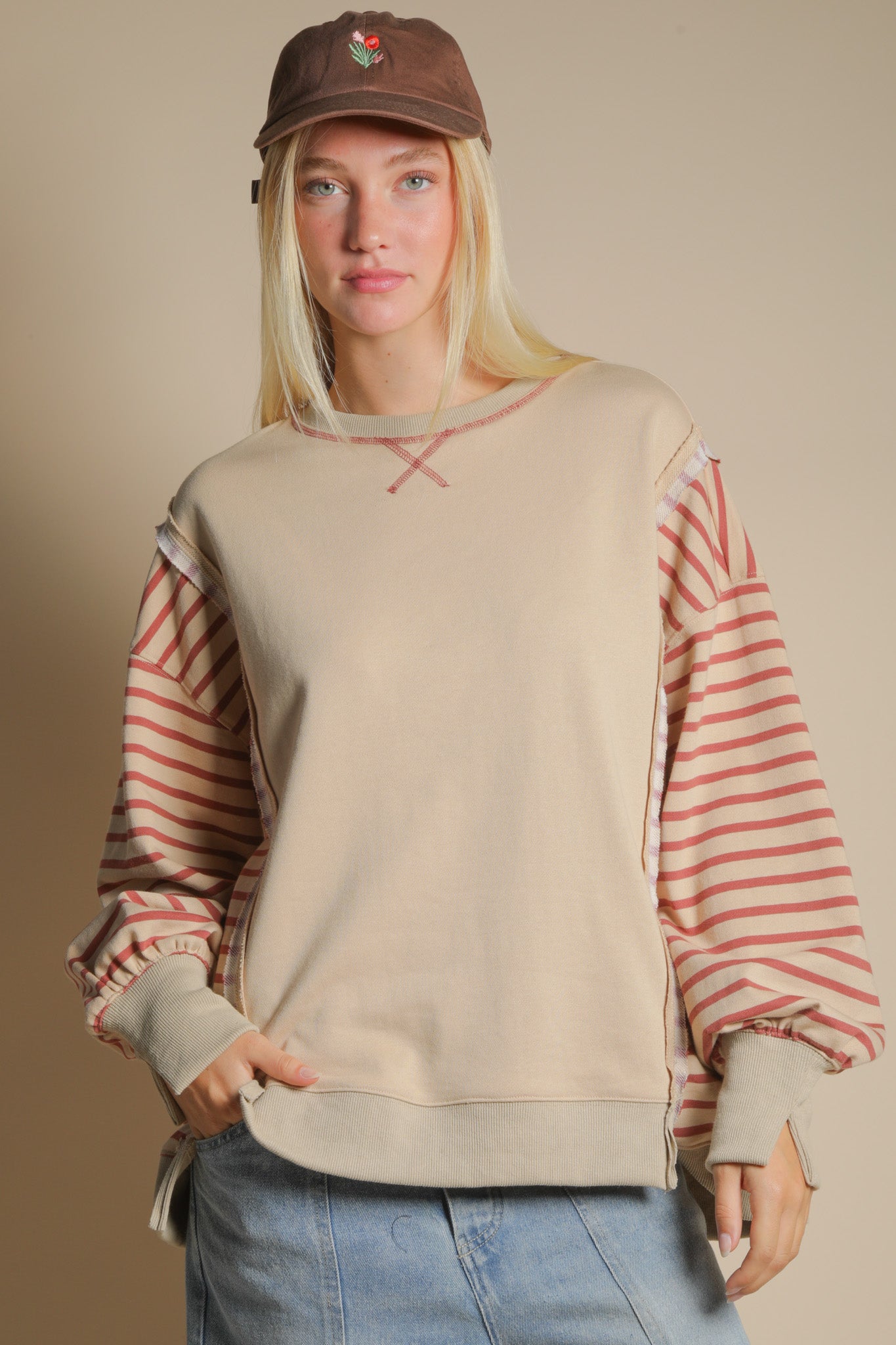 PLUS SIZE: The Prairie Oversized Pullover