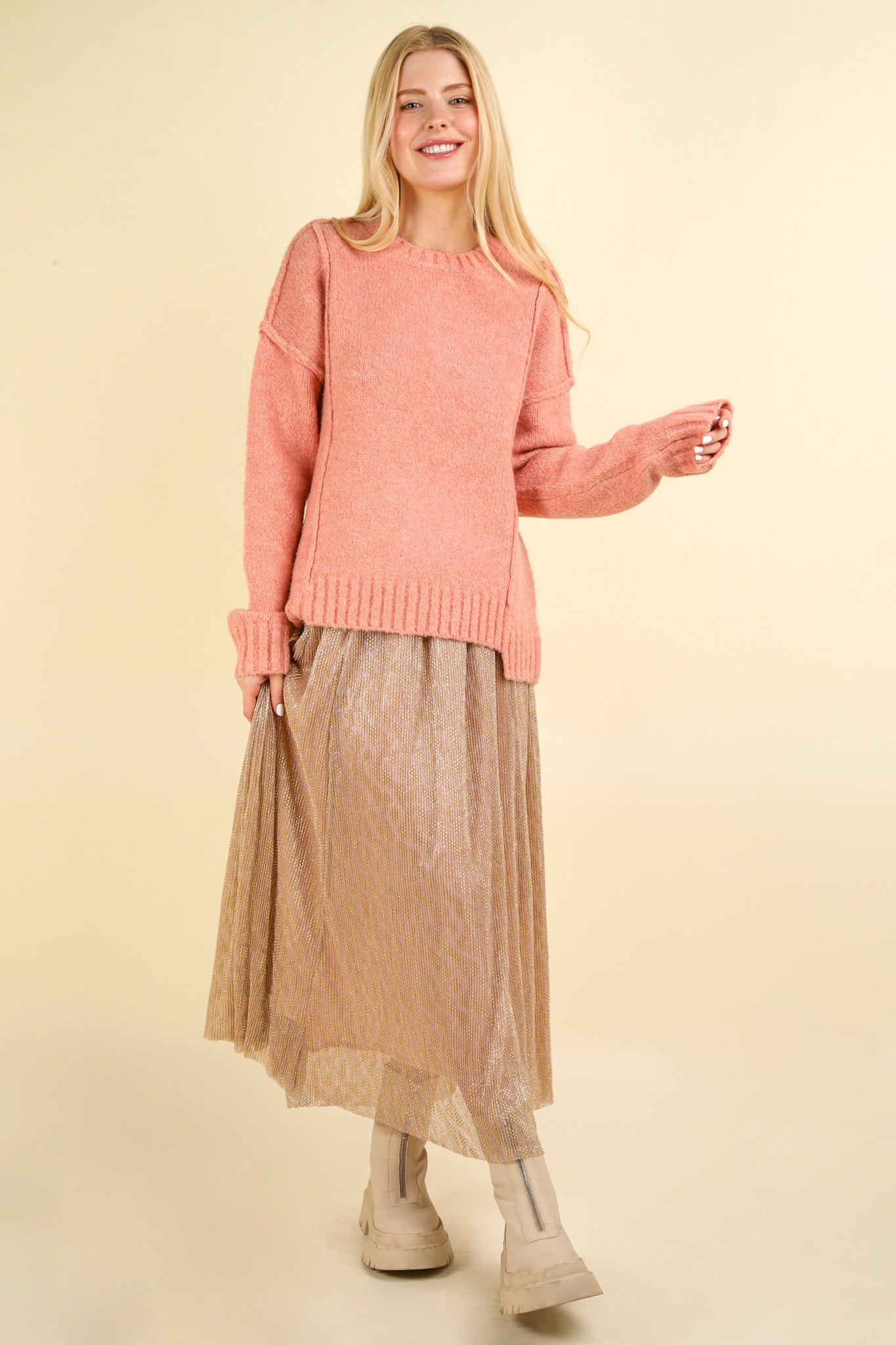 Poppy Soft Knit Sweater