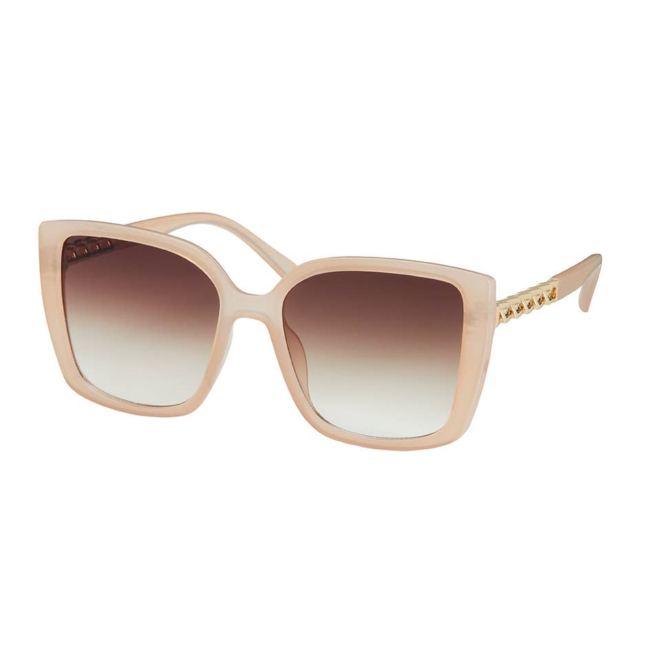 Jade Square Chain Sunglasses