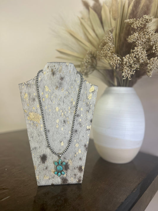 18" 4MM Navajo Pearl Necklace