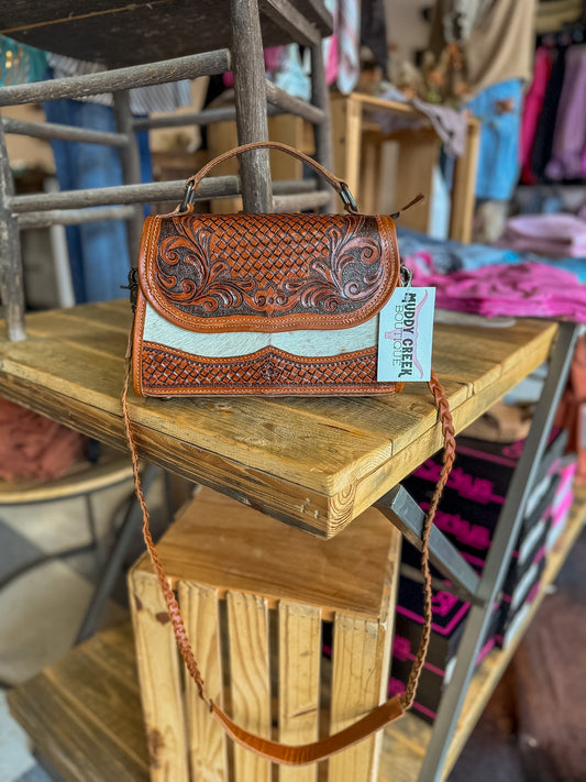 Vienna Cowhide Crossbody