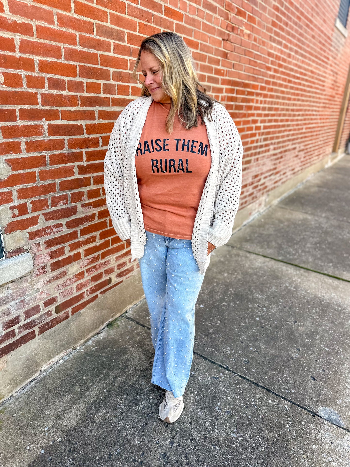 CURVY: Crochet Chunky Knitted Cardigan