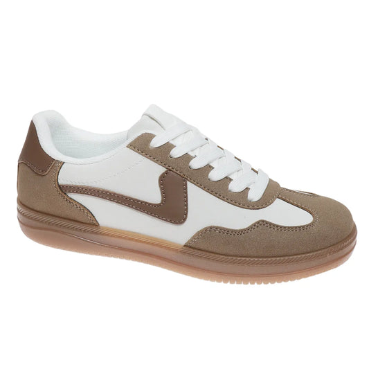 Giana Mocha Brown Sneakers
