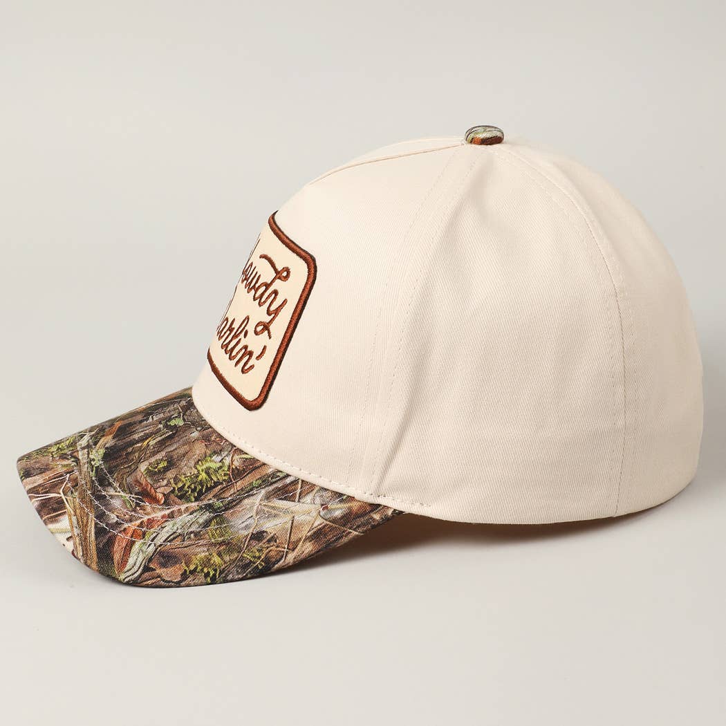 Howdy Darlin' Embroidery Patch Realtree Cap