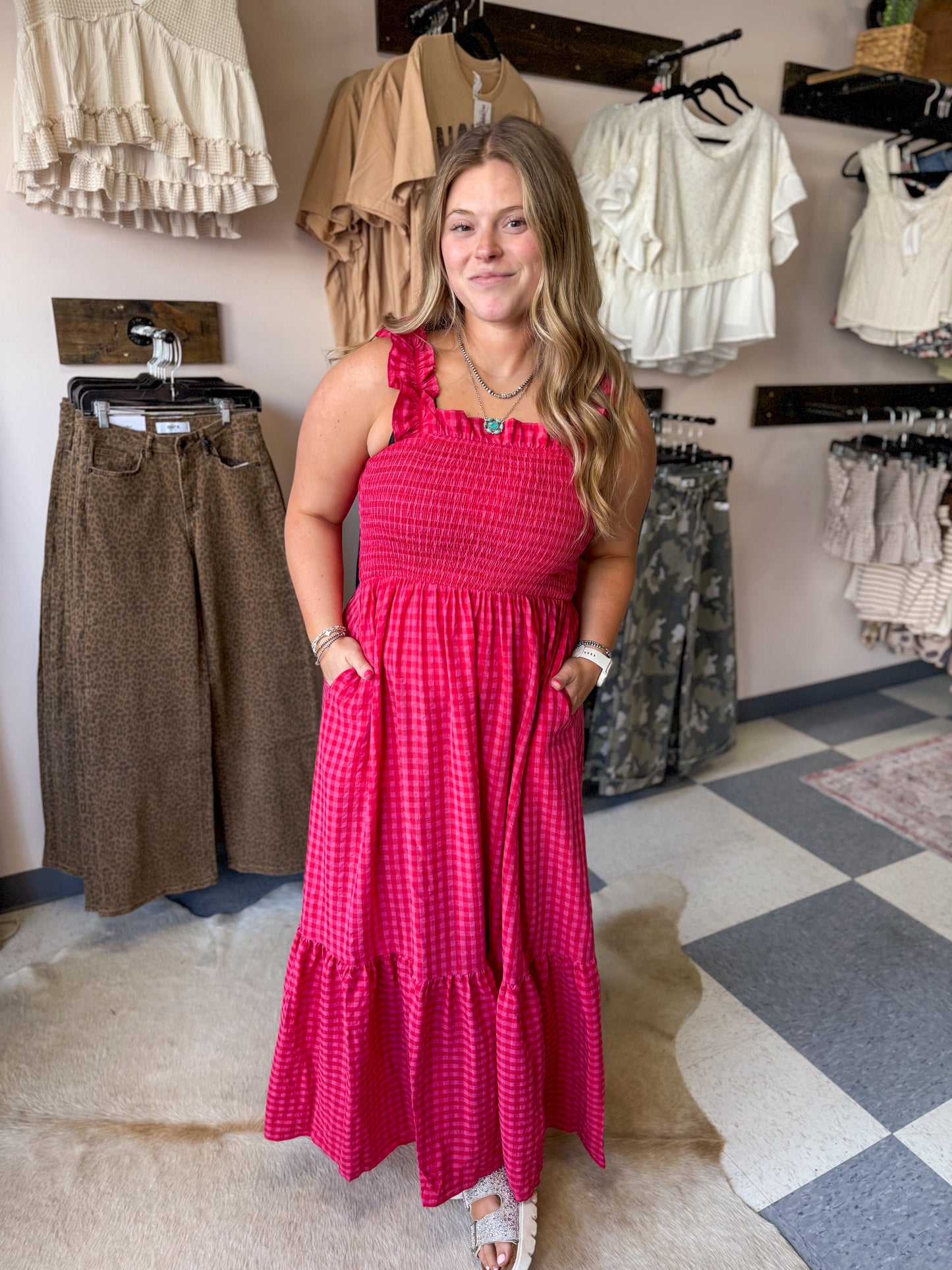 Sadie Gingham Sundress
