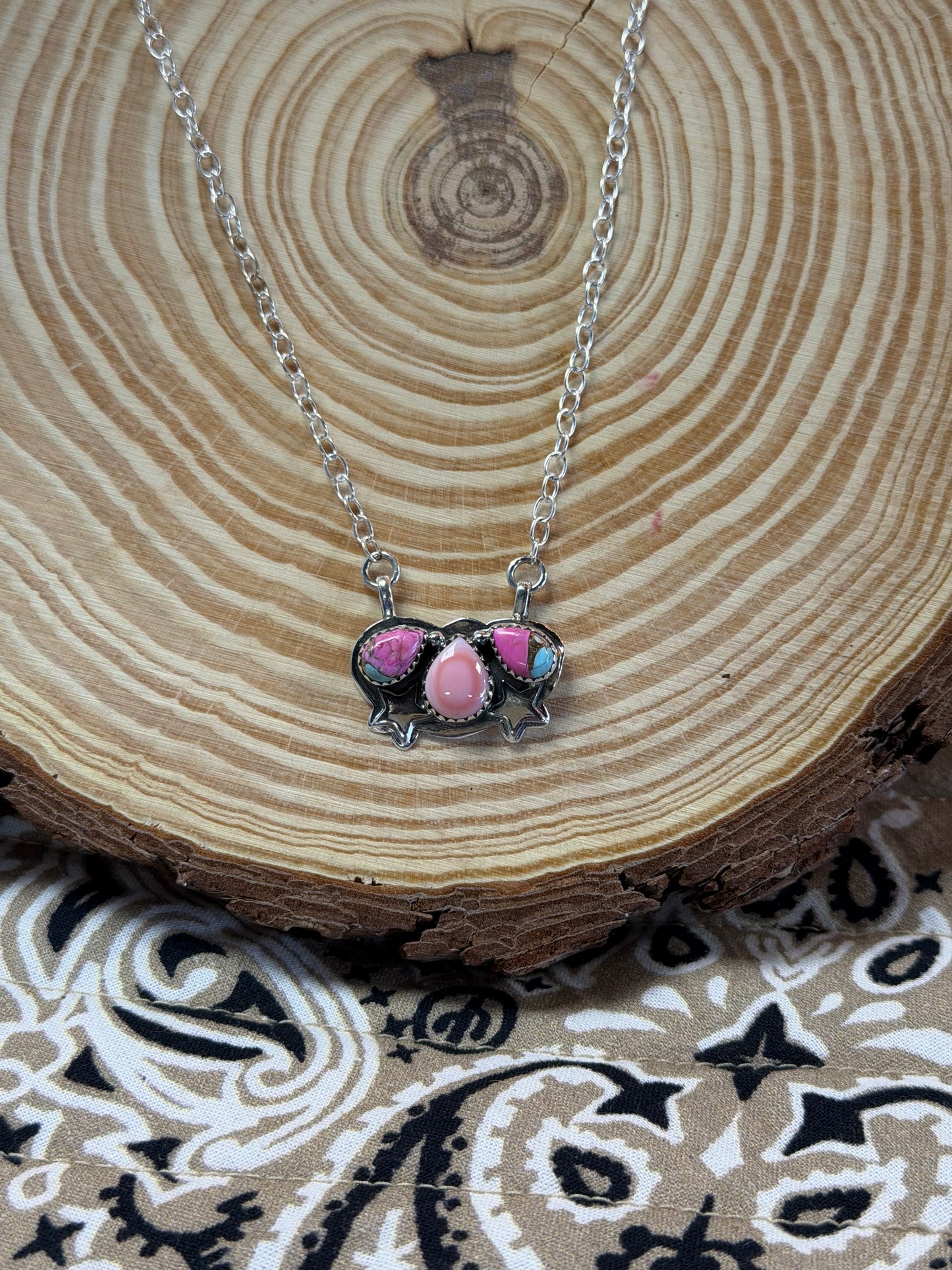 Cotton Candy Star Necklace