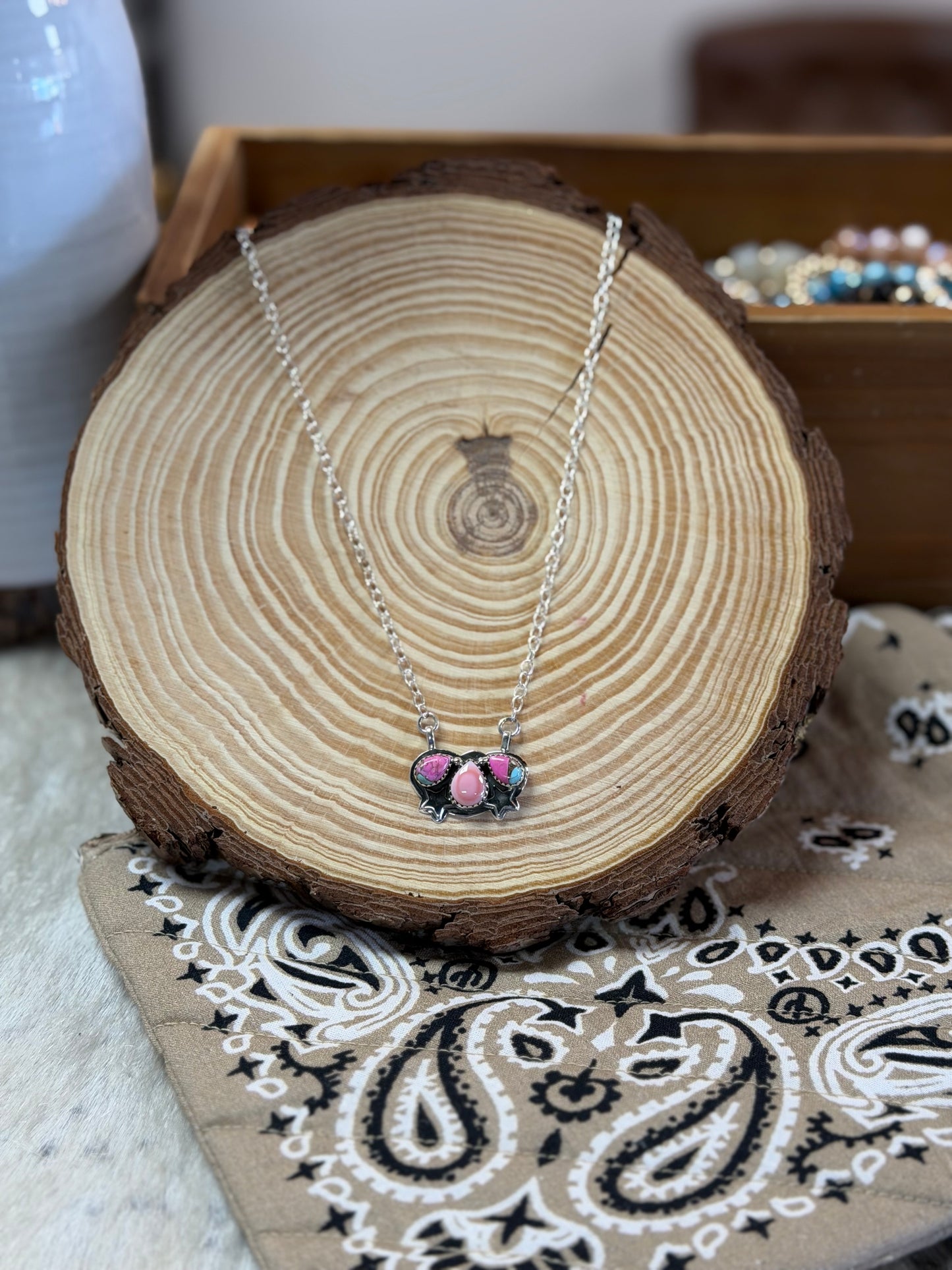 Cotton Candy Star Necklace