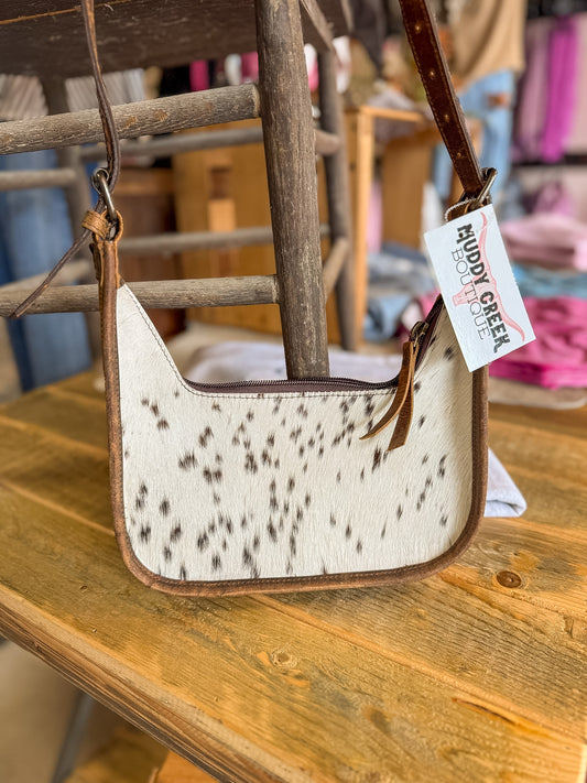 Blossom Tooled Leather Shoulder Bag