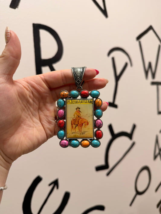 Large Cattle King Pendant