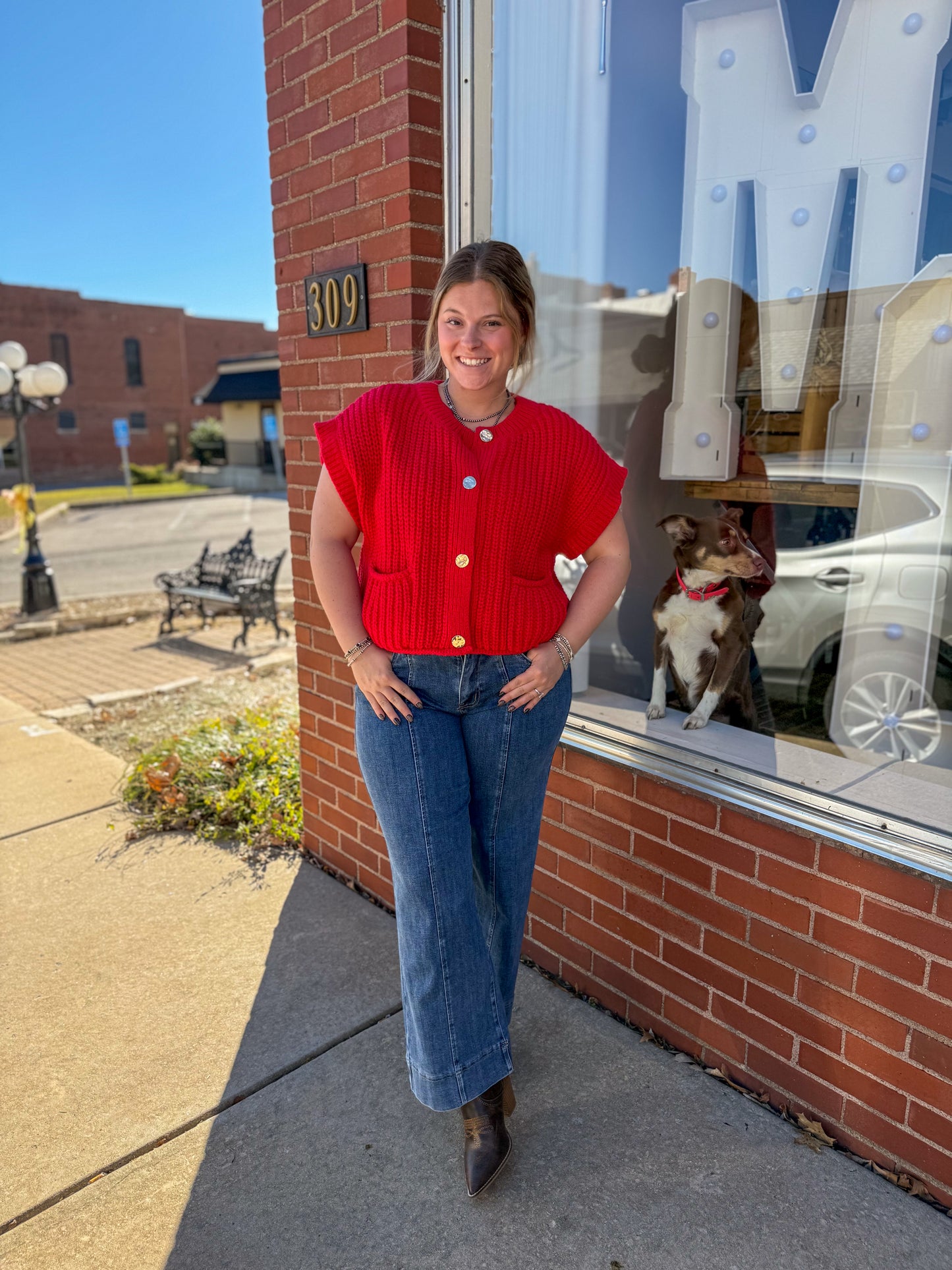 The Santa Baby Sweater Vest
