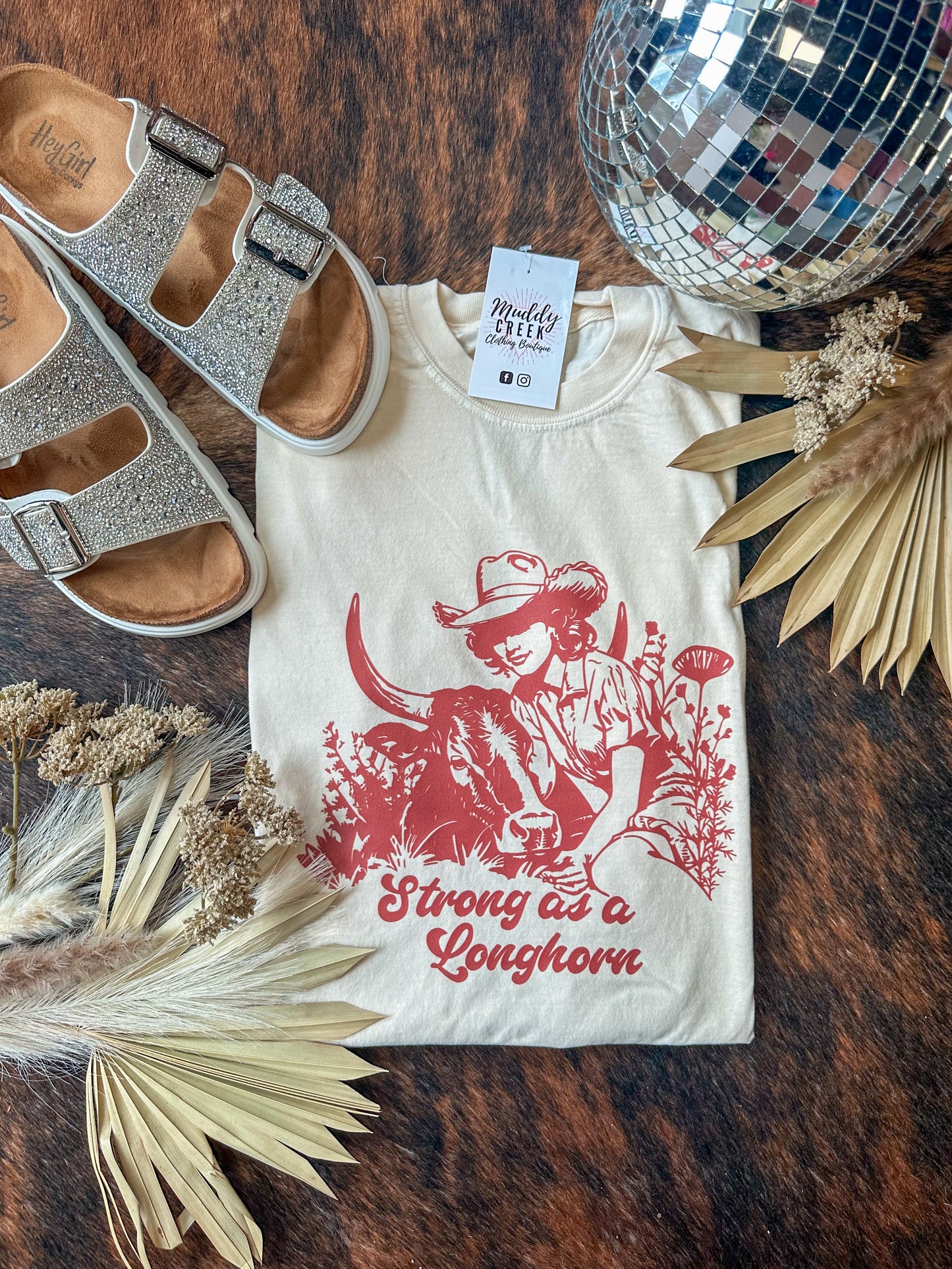 Strong as a Longhorn Graphic Tee