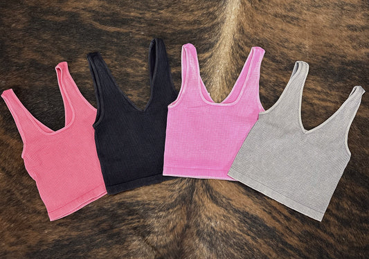 Nikibiki Vintage Reversible Crop Top
