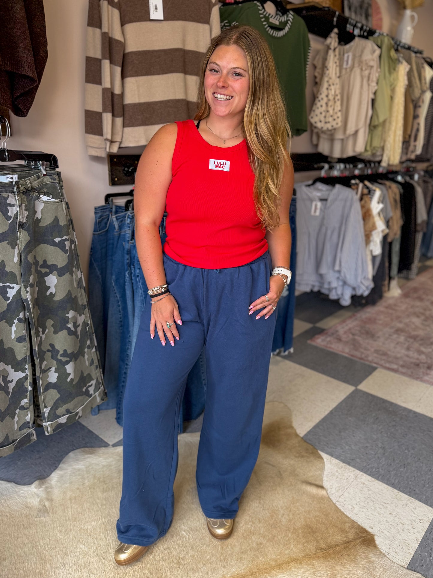 Lulu Mac: Tank in Red