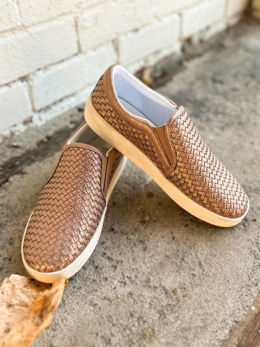 Corkys: I’m Weaving Slip On in Bronze