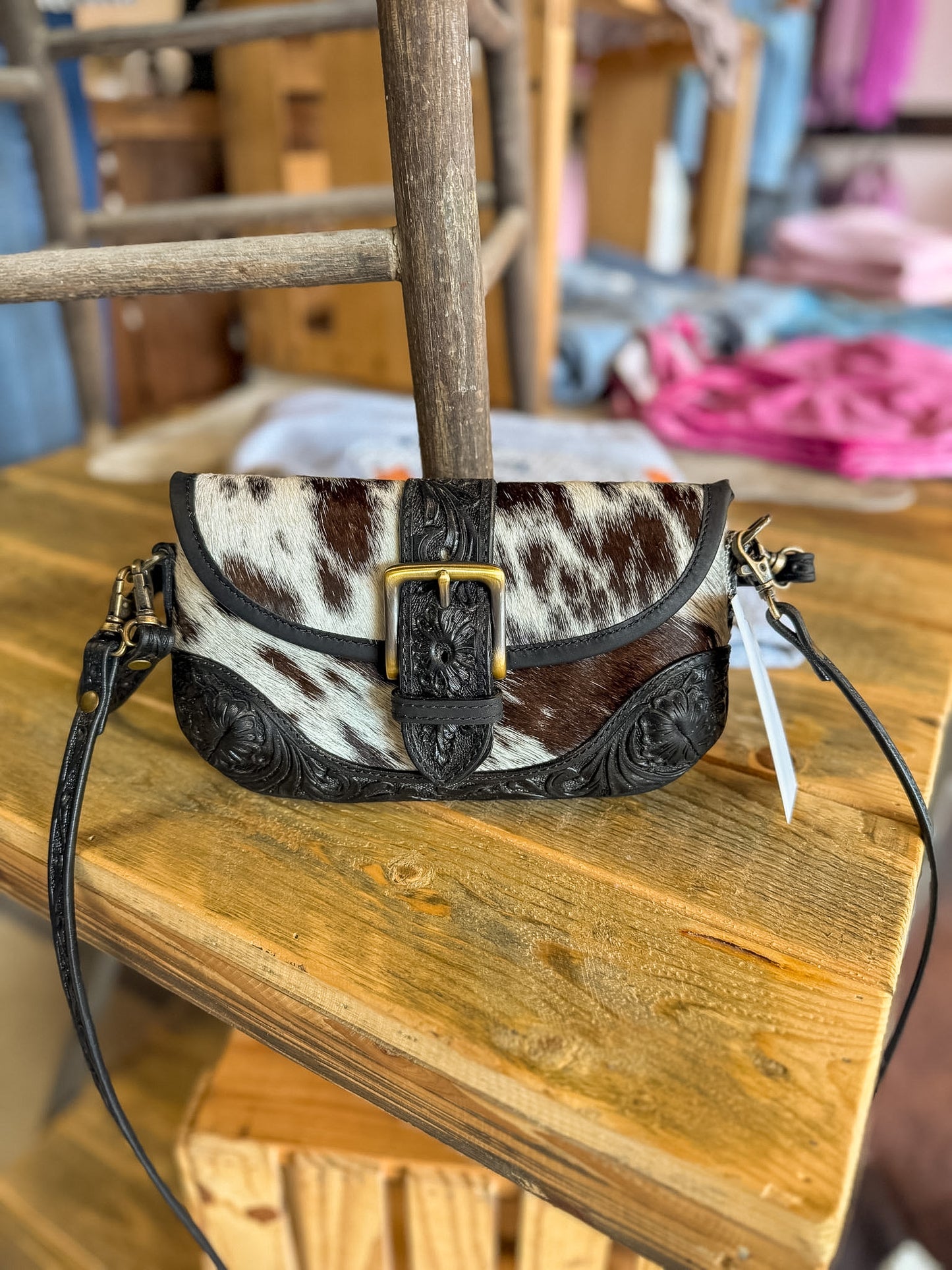 Darcy Cowhide Shoulder Bag