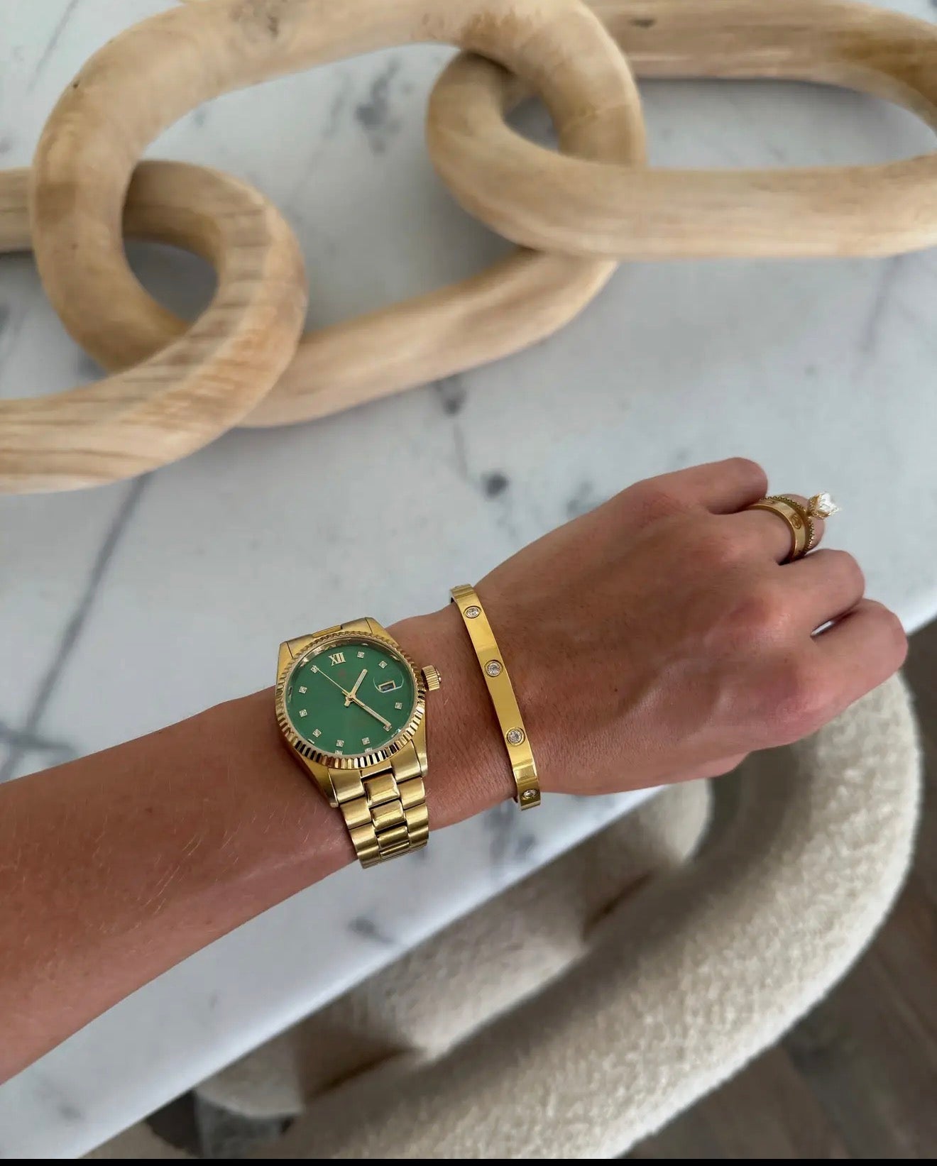 Luxe Bangle in Gold