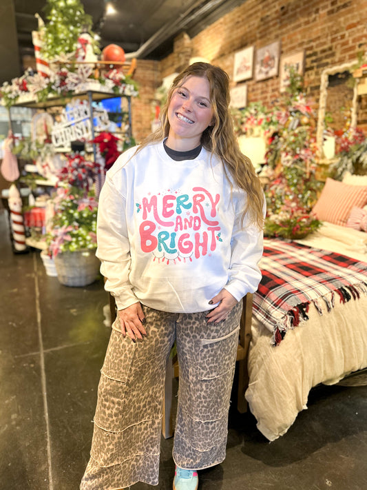 Merry & Bright Crewneck