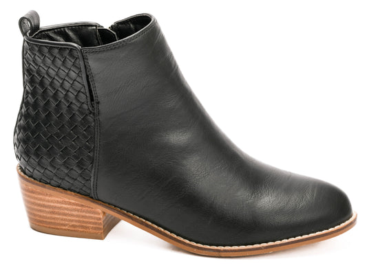 Corkys: Half N Half Black Booties