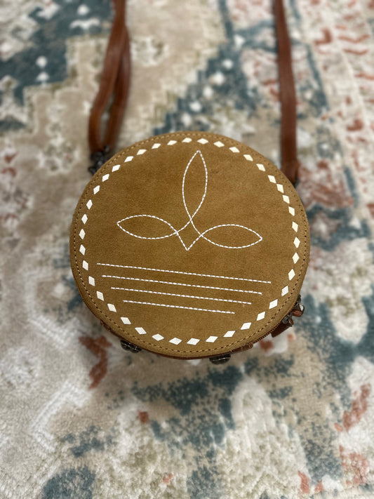 Cowpoke Canteen: Hand Stitched and Hand Tooled