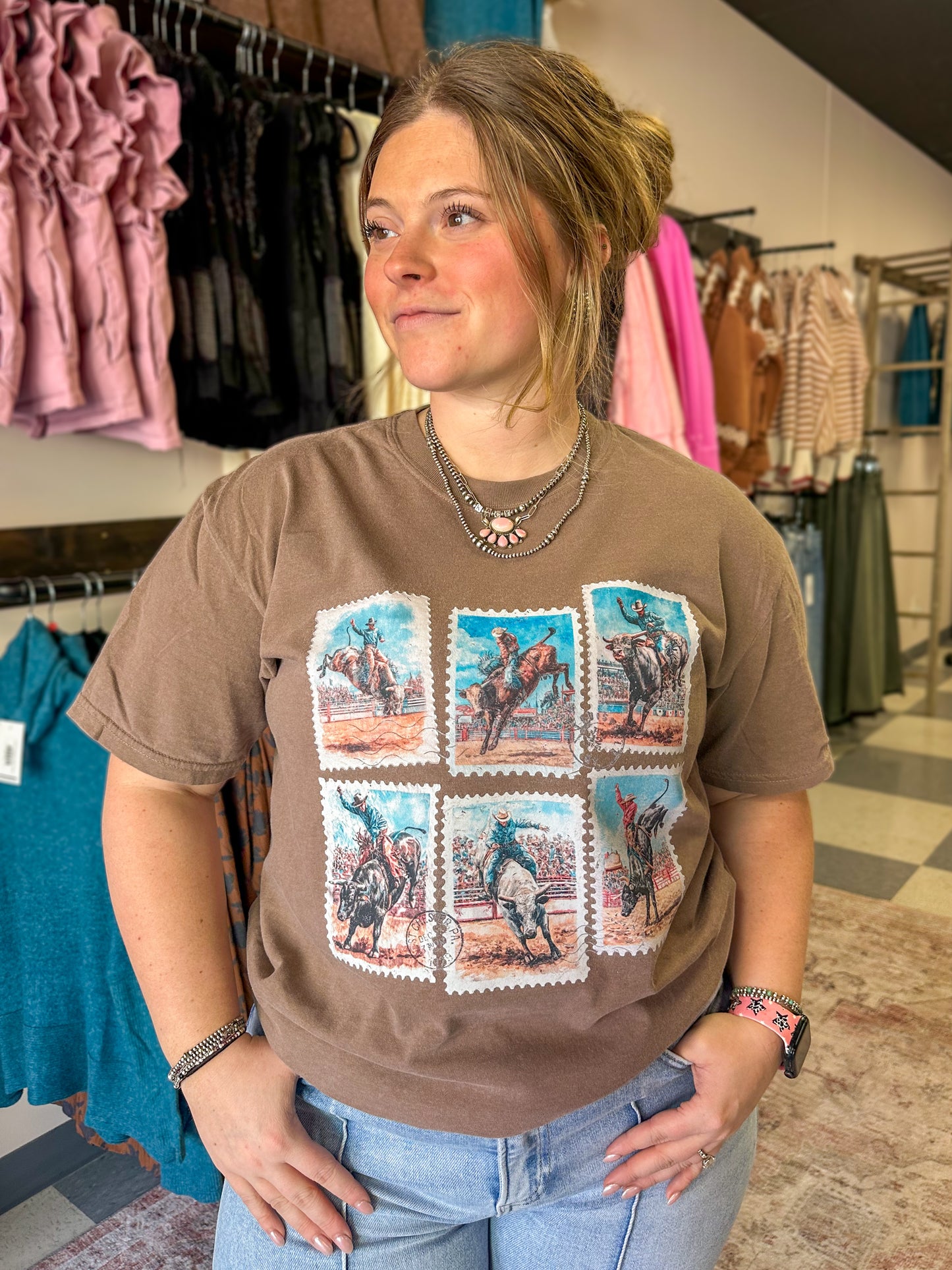 PreOrder: Cowboy Postage Graphic Tee