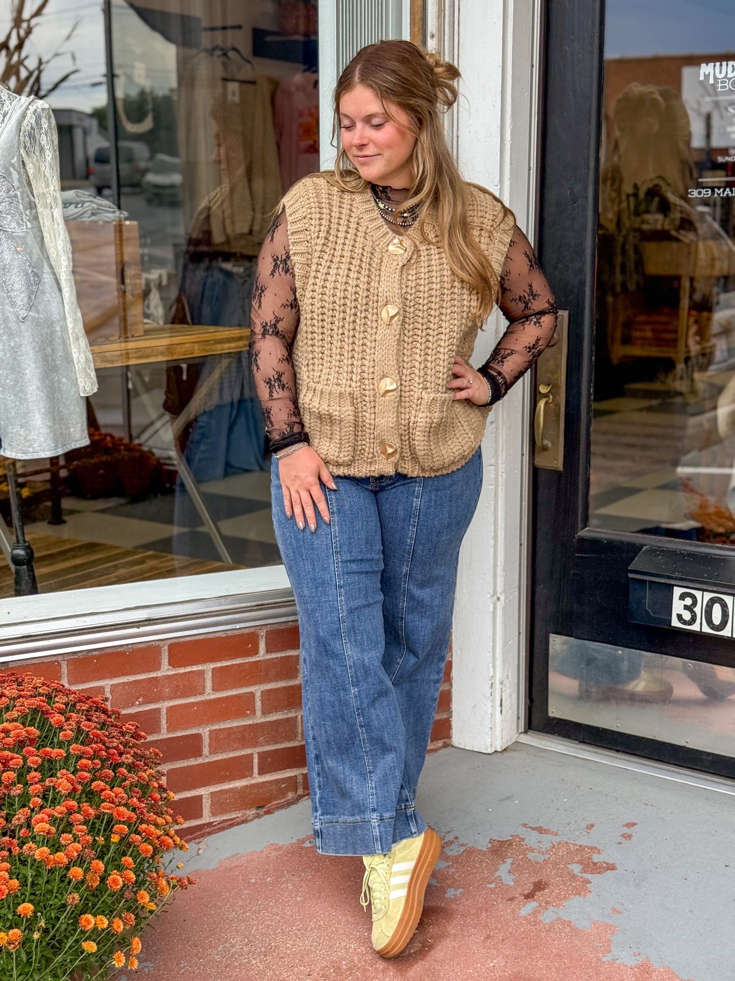 Willow Chunky Knit Sweater Vest