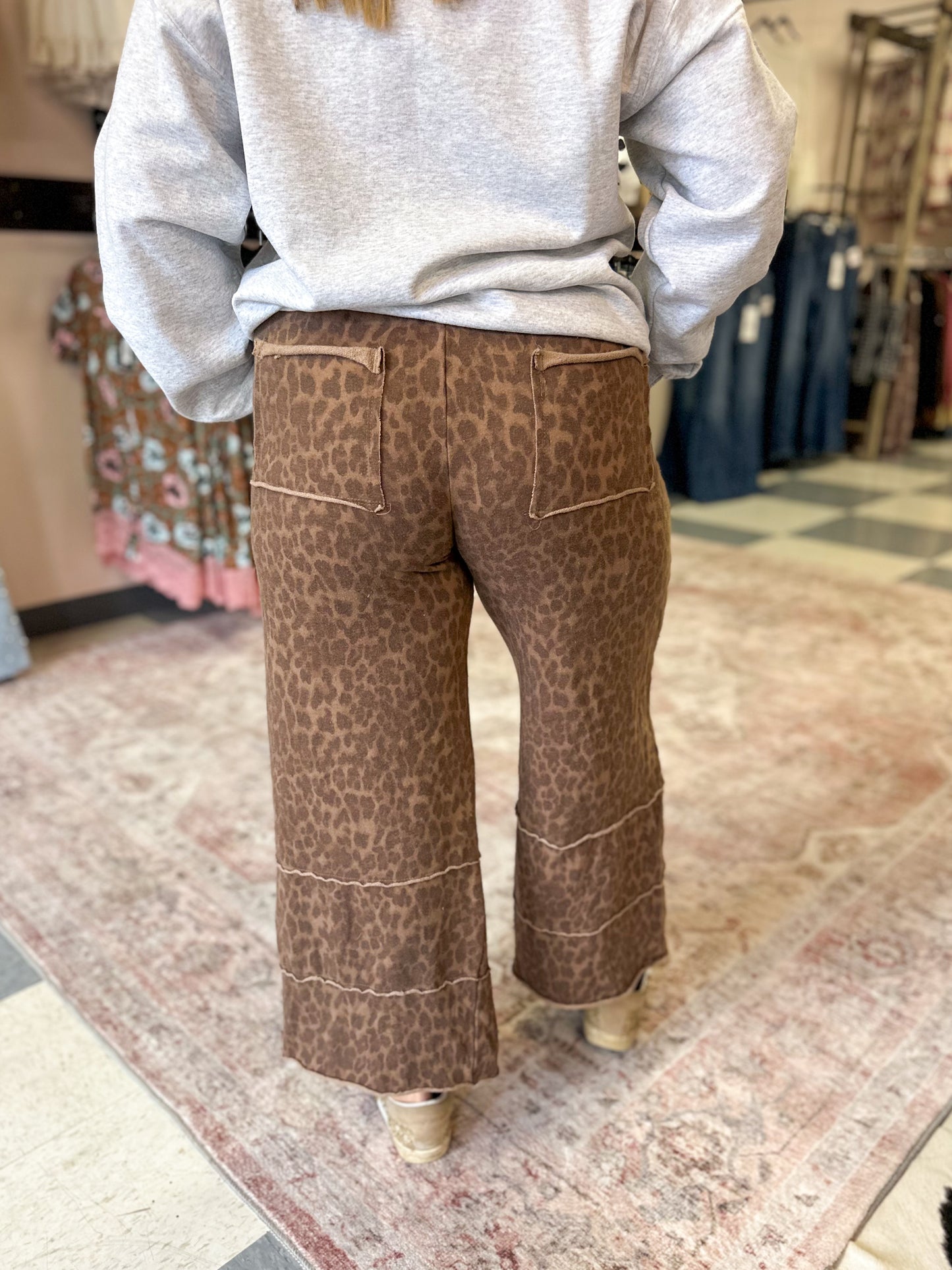 The Oakley Leopard Wide Leg Pant