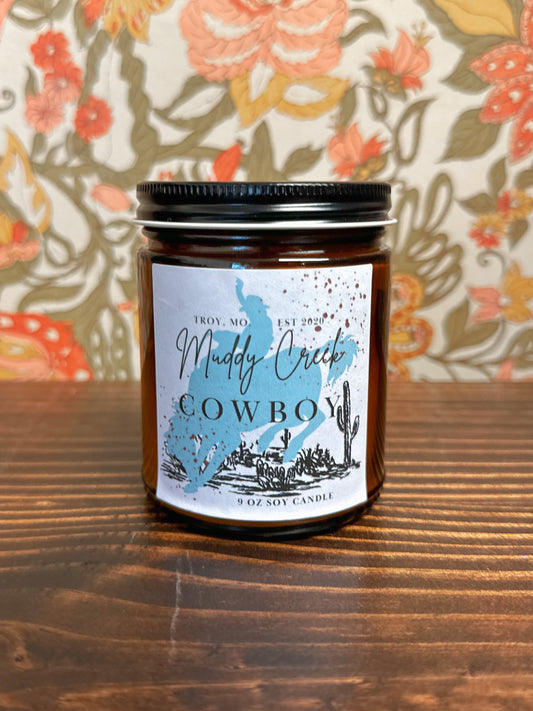 Cowboy Soy Candle