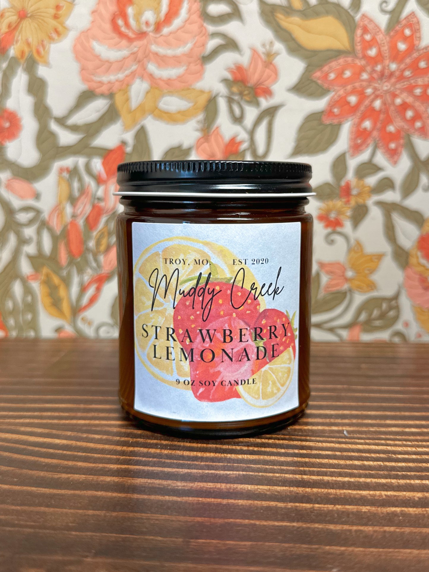 Strawberry Lemonade Soy Candle