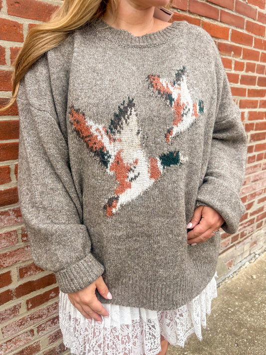 Duck Season Cozy Sweater
