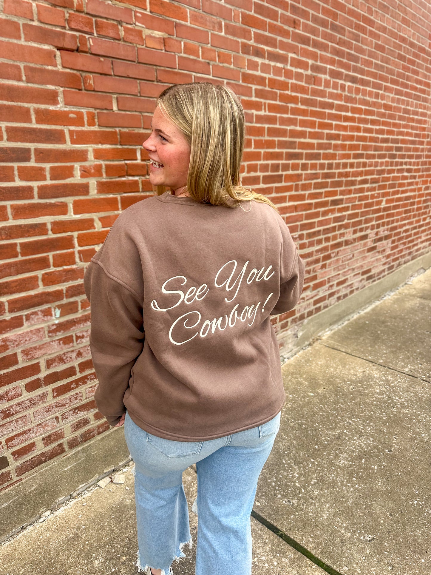 See You Cowboy! Crewneck