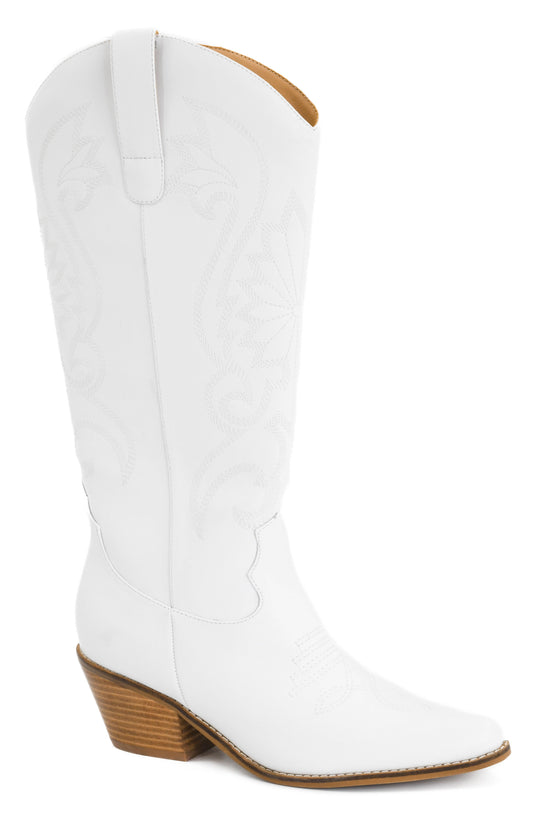 CORKYS: Just In Case White Boots